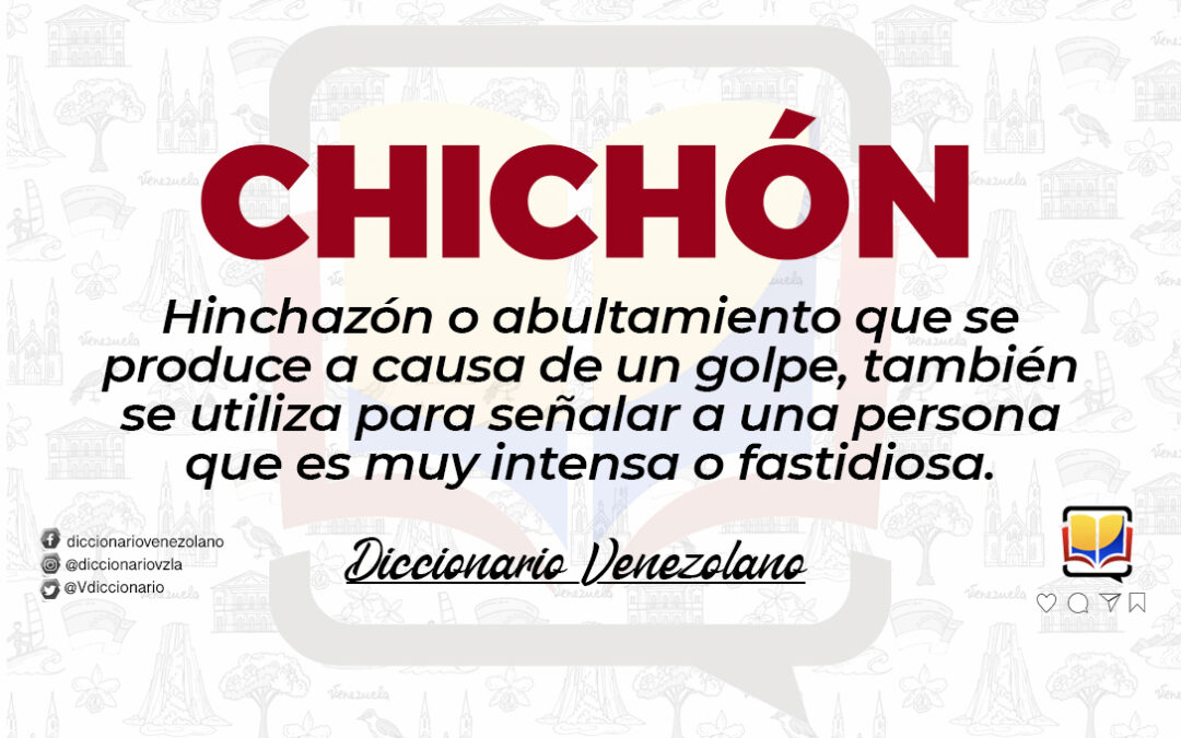 Significado de la palabra Chichón